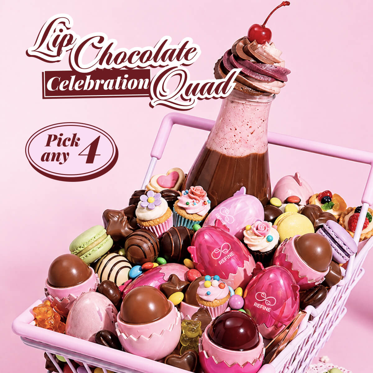 Lip Chocolate Celebration Quad