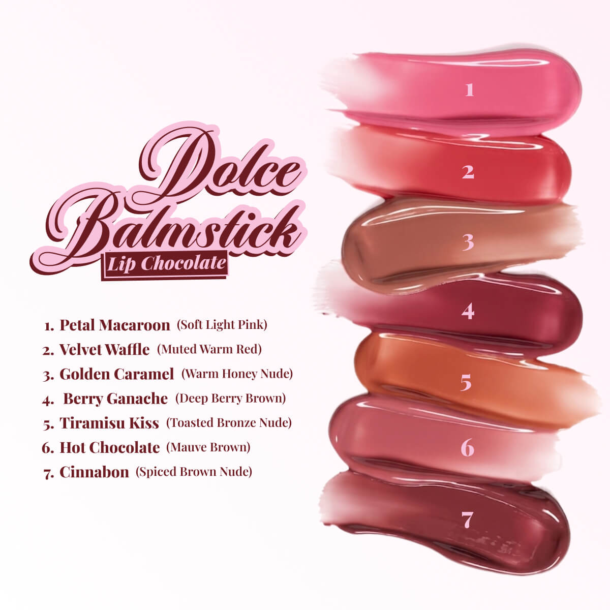 Dolce Balmstick Lip Chocolate 07 – Cinnabon | 4.5g