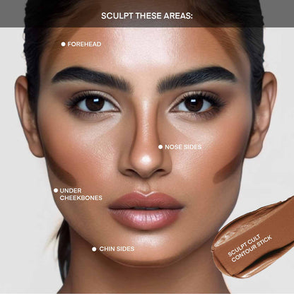 Mini Melty Skin-Tastic Base Perfector Sculpt Cult Contour Stick