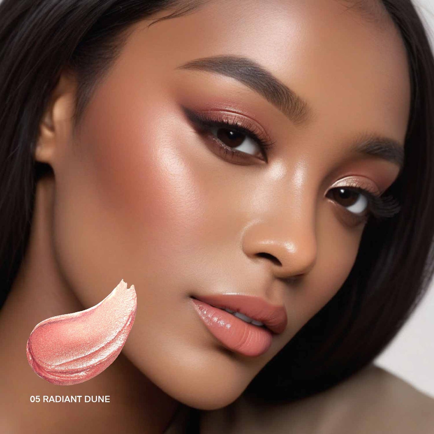 Mini Melty Glow-Bae Multistick Blushed Highlighter - 05 Radiant Dune