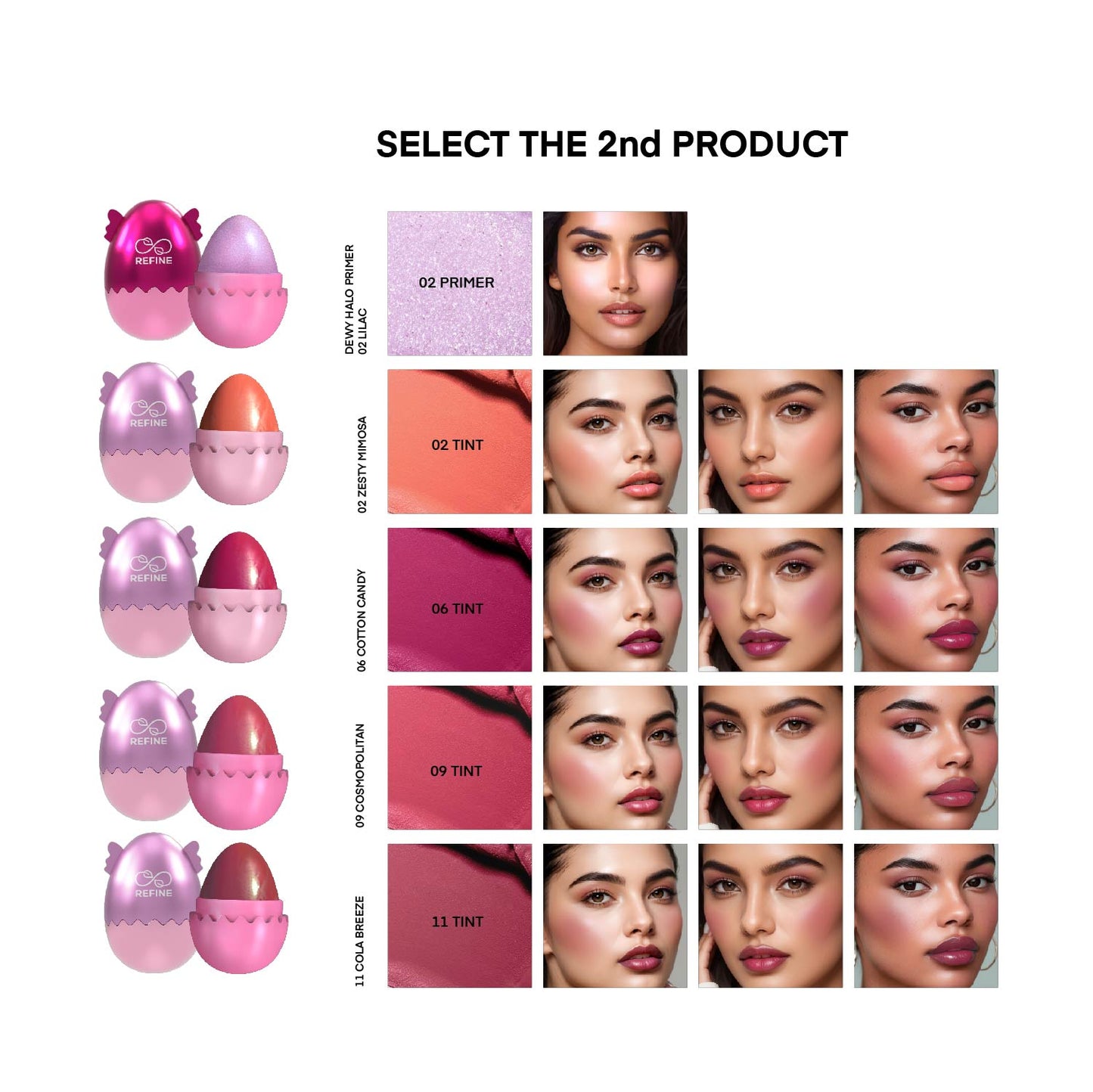 REFINE 4PLAY (Gift Set of 4 products)