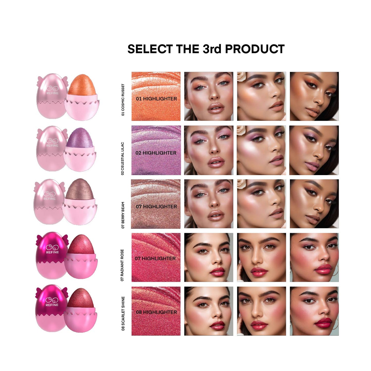 REFINE 4PLAY (Gift Set of 4 products)