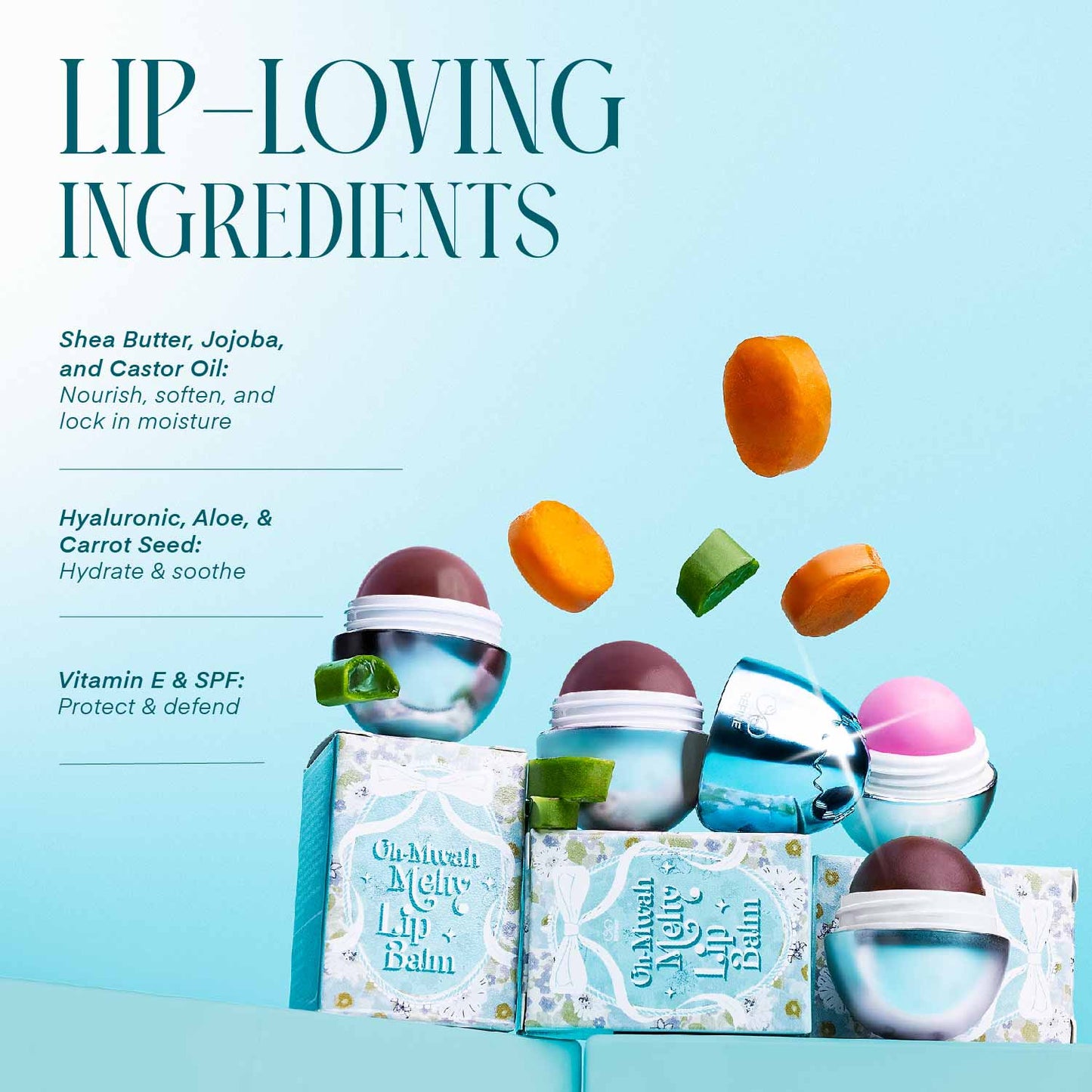 Oh-Mwah Melty Lip Balm 04 Onyx Ollie | 4.5 g