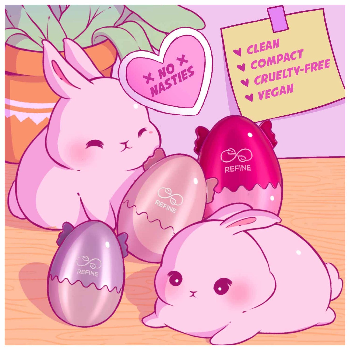 Mini Melty Tint-A-Stick Hue Lip & Cheek Tint - 06 Cotton Candy